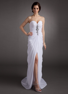 Avondjurken Nauwaansluitend Sweetheart Korte Sleep Chiffon Avondjurken met Roes Kraal (017016335) Avondjurken Nauwaansluitend Sweetheart Korte Sleep Chiffon Avondjurken met Roes Kraal (017016335)