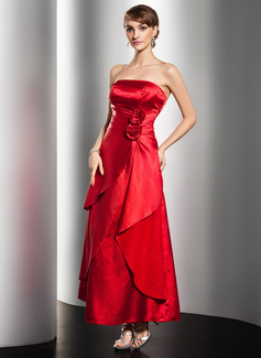 Robe de Bal de Promo Ligne-A/Princesse Sans bretelles Longueur cheville Charmeuse Robe de Bal de Promo avec Ondulé Brodé Fleurs (018014499) Robe de Bal de Promo Ligne-A/Princesse Sans bretelles Longueur cheville Charmeuse Robe de Bal de Promo avec Ondulé Brodé Fleurs (018014499)