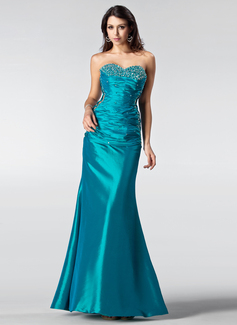 Robe de Bal de Promo Sirene Cœur Longeur au sol Taffetas Robe de Bal de Promo avec Ondulé Perles Sequins (018002510) Robe de Bal de Promo Sirene Cœur Longeur au sol Taffetas Robe de Bal de Promo avec Ondulé Perles Sequins (018002510)