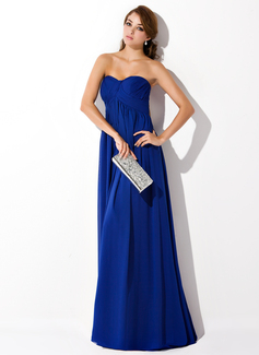 Avondjurken Keizer Sweetheart Korte Sleep Chiffon Avondjurk met Roes (017021098) Avondjurken Keizer Sweetheart Korte Sleep Chiffon Avondjurk met Roes (017021098)