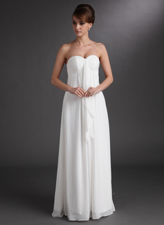Robe de Mariée Empire Cœur Longeur au sol Mousseline Robe de Mariée avec Ondulé (002001334) Robe de Mariée Empire Cœur Longeur au sol Mousseline Robe de Mariée avec Ondulé (002001334)