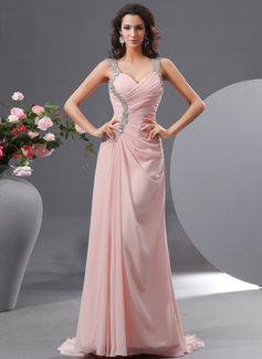 Avondjurken Nauwaansluitend Sweetheart Korte Sleep Chiffon Avondjurken met Roes Kraal (017022730) Avondjurken Nauwaansluitend Sweetheart Korte Sleep Chiffon Avondjurken met Roes Kraal (017022730)