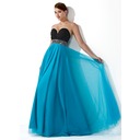 Keizer Sweetheart Vloerlengte Chiffon Tule Galajurken met Roes Kraal Lovertjes (018004900) Keizer Sweetheart Vloerlengte Chiffon Tule Galajurken met Roes Kraal Lovertjes (018004900)