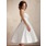 Ligne-A/Princesse Cœur Mi-longues Satin Tulle Robe de Mariée avec Ondulé (002011726)