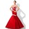 Sirene Cœur Longeur au sol Taffetas Robe de Bal de Promo avec Ondulé Appliques Sequins (018004955)