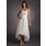 Ligne-A/Princesse Cœur Assymetrique Satin Tulle Robe de Mariée avec Dentelle Perlé (002011546)