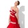 Sirene Cœur Longeur au sol Taffetas Robe de Bal de Promo avec Ondulé Appliques Sequins (018004955)