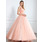bal Col V Longeur au sol Organza satin Robe de Quinceanera avec Ondulé Brodé Pailleté (021002897)