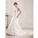 Sirene Col rond Traine courte Satin Tulle Robe de Mariée avec Dentelle (002019530)