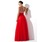 Ligne-A/Princesse Col V Longeur au sol Mousseline Robe de Bal de Promo avec Ondulé Brodé Pailleté (018005105)
