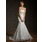 Sirene Sans bretelles Traîne Chapelle Satin Tulle Robe de Mariée avec lacet Perlé (002000634)