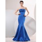 Sirene Sans bretelles Longeur au sol Satin Robe de Soirée avec Ondulé Brodé (017014051) Sirene Sans bretelles Longeur au sol Satin Robe de Soirée avec Ondulé Brodé (017014051)