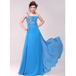 Empire Une epaule Longeur au sol mousseline de soie Robe de Soirée avec Ondulé Brodé Appliques (017014019) Empire Une epaule Longeur au sol mousseline de soie Robe de Soirée avec Ondulé Brodé Appliques (017014019)
