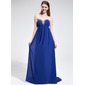Keizer Sweetheart Korte Sleep Chiffon Avondjurk met Roes Beading (017022716)