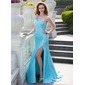 Gaine Une epaule mousseline de soie Robe de Bal de Promo avec Ondulé Perles (018024649) Gaine Une epaule mousseline de soie Robe de Bal de Promo avec Ondulé Perles (018024649)