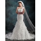 Sirene Une epaule Traine courte Organza Robe de Mariée avec Ondulé (002000623) Sirene Une epaule Traine courte Organza Robe de Mariée avec Ondulé (002000623)